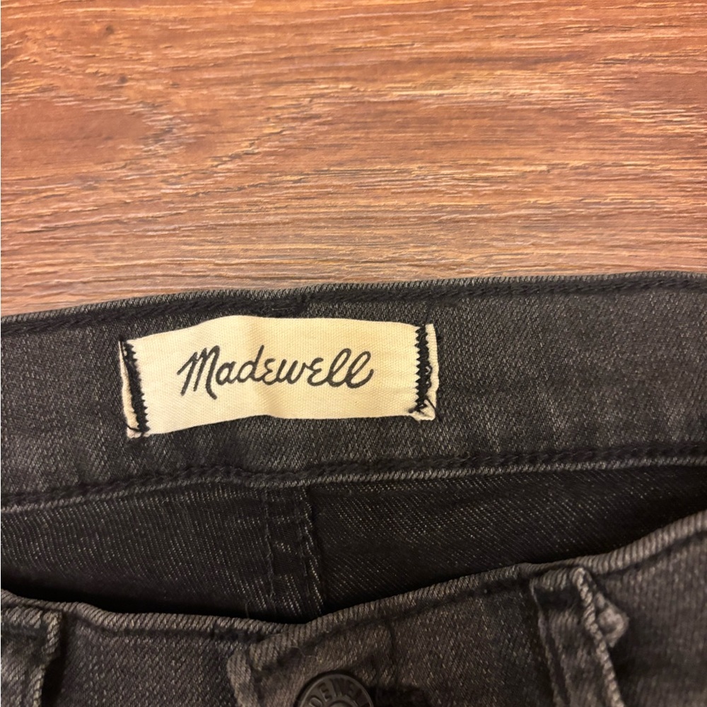 Madewell Charcoal Skinny Jeans